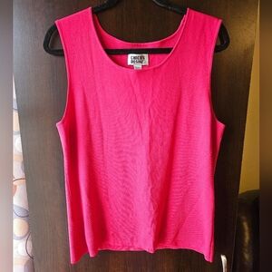 Chico's Vibrant Pink Tank Top Plus Size 3